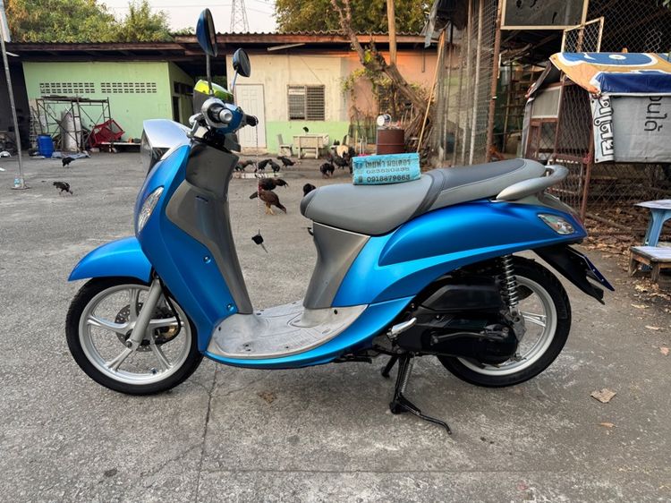 YAMAHA FINO 125 i ล้อแม็กซ์ IDLING  เครื่องดีมาก สีสวย ต้องมาดูของจริงมีสถานที่ให้ทดลองขับขี่ก่อนซื้อ รูปที่ 3