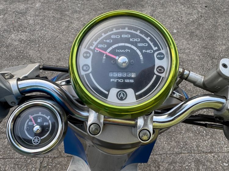 YAMAHA FINO 125 i ล้อแม็กซ์ IDLING  เครื่องดีมาก สีสวย ต้องมาดูของจริงมีสถานที่ให้ทดลองขับขี่ก่อนซื้อ รูปที่ 4