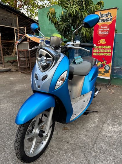 YAMAHA FINO 125 i ล้อแม็กซ์ IDLING  เครื่องดีมาก สีสวย ต้องมาดูของจริงมีสถานที่ให้ทดลองขับขี่ก่อนซื้อ รูปที่ 8
