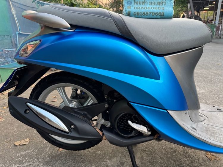YAMAHA FINO 125 i ล้อแม็กซ์ IDLING  เครื่องดีมาก สีสวย ต้องมาดูของจริงมีสถานที่ให้ทดลองขับขี่ก่อนซื้อ รูปที่ 11