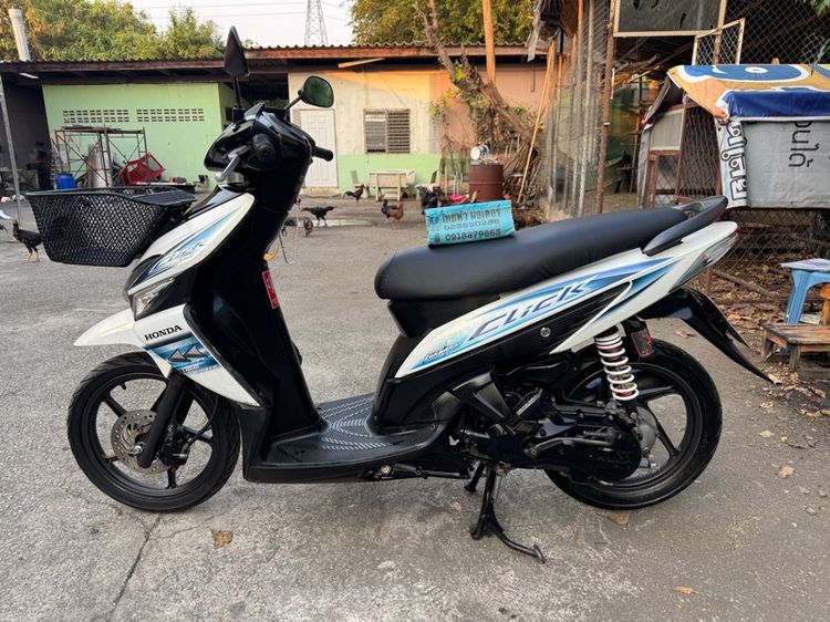 HONDA CLICK 110 คาร์บูรุ่นล้อแม็กซ์ Combi Brake เครื่องดี สีสวยธรรมชาติต้องมาดูของจริงมีสถานที่ให้ทดลองขับขี่ก่อนซื้อ รูปที่ 3