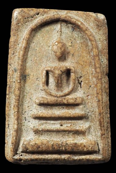 พระสมเด็จวัดระฆัง พิมพ์เกศบัวตูม เนื้อจัดมาก