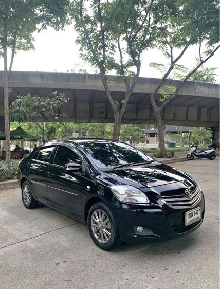 Toyota Vios 2012 1.5 E Sedan เบนซิน ไม่ติดแก๊ส เกียร์อัตโนมัติ ดำ รูปที่ 3