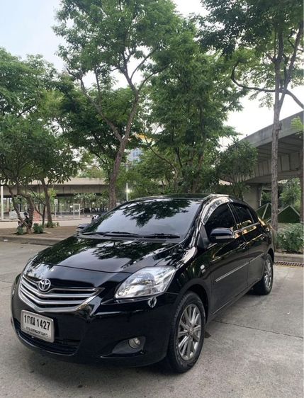 Toyota Vios 2012 1.5 E Sedan เบนซิน ไม่ติดแก๊ส เกียร์อัตโนมัติ ดำ รูปที่ 2