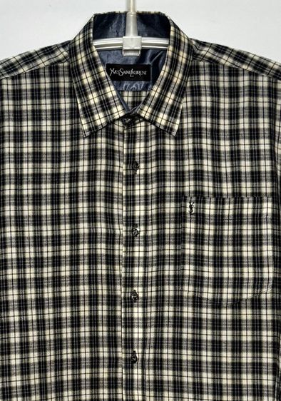 เสื้อเชิ้ต Yves Saint Laurent ของแท้ แบบสวยสไตล์ลำลอง รูปที่ 7