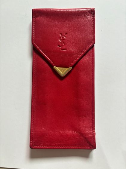 ไม่ระบุ แดง หนังแท้ YSL Vintage 