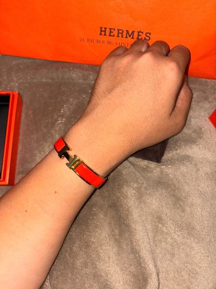 กำฟล Hermes Clic clac รูปที่ 4