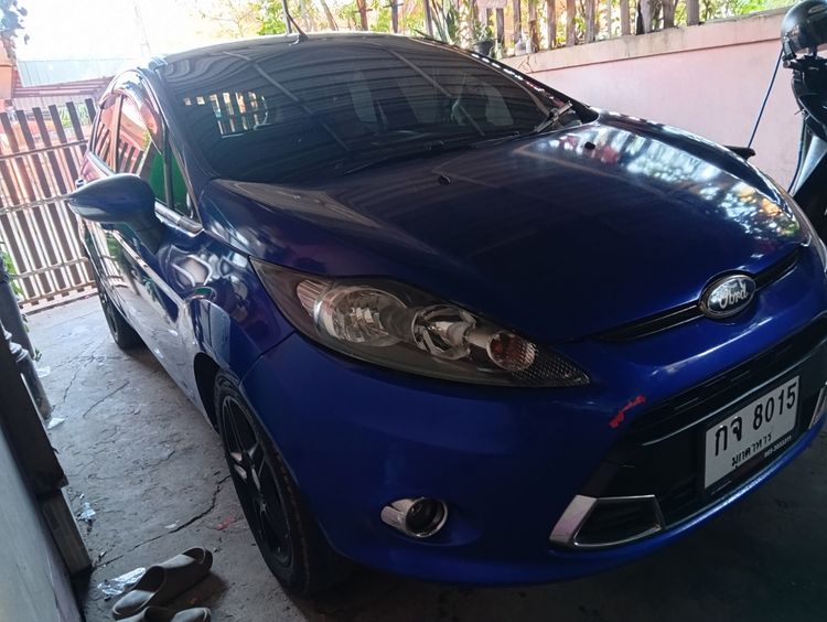 Ford Fiesta 2010 1.6 Sport Sedan เบนซิน ไม่ติดแก๊ส เกียร์อัตโนมัติ น้ำเงิน รูปที่ 4
