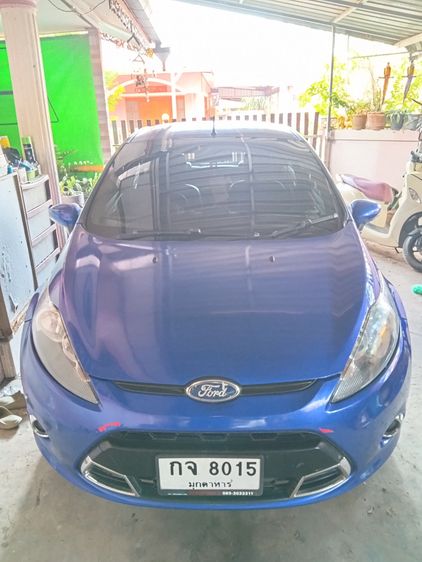 Ford Fiesta 2010 1.6 Sport Sedan เบนซิน ไม่ติดแก๊ส เกียร์อัตโนมัติ น้ำเงิน รูปที่ 3