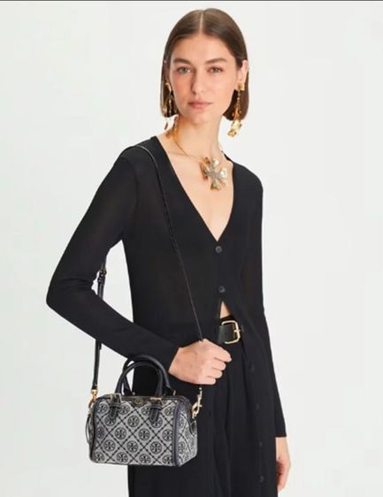 กระเป๋า Tory Burch- Mini T Monogram Barre แท้l💯 รูปที่ 8