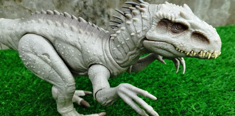 ฟิกเกอร์ของเล่นไดโนเสาร์ Indominus Rex จาก Jurassic World รูปด้วยแสง, เสียงและการเคลื่อนไหว รูปที่ 5