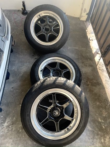 ล้อแม็กพร้อมยาง ขอบ 15 cosmis xt-006r