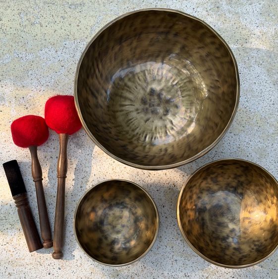 ขันทิเบต Full Moon โน้ต B E A แถมกระเป๋าพกพา รูปที่ 3