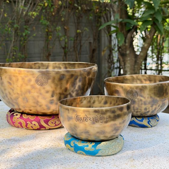 ขันทิเบต Full Moon โน้ต B E A แถมกระเป๋าพกพา