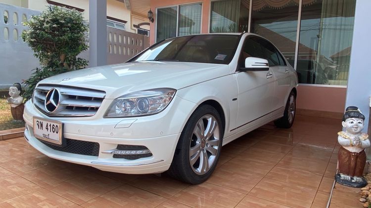 Mercedes-Benz C-Class 2010 C250 Sedan เบนซิน เกียร์อัตโนมัติ ขาว รูปที่ 2