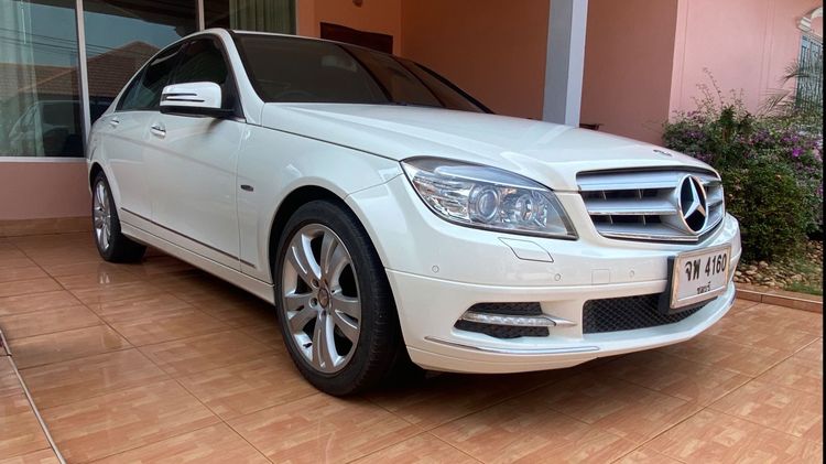 Mercedes-Benz C-Class 2010 C250 Sedan เบนซิน เกียร์อัตโนมัติ ขาว รูปที่ 3