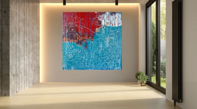 ภาพวาด (abstract art) รูปที่ 4