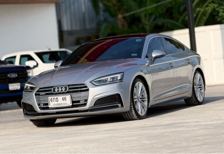 Audi Audi A5  2019 2.0 Sportback 45 TFSI Quattro S Line 4WD Sedan เบนซิน ไม่ติดแก๊ส เกียร์อัตโนมัติ เทา
