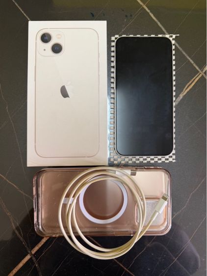 ขายไอโฟน 13 ความจุ 128 สีขาว แบต 100 เปลี่ยนที่ icare เครื่องสวยกริ๊บ 