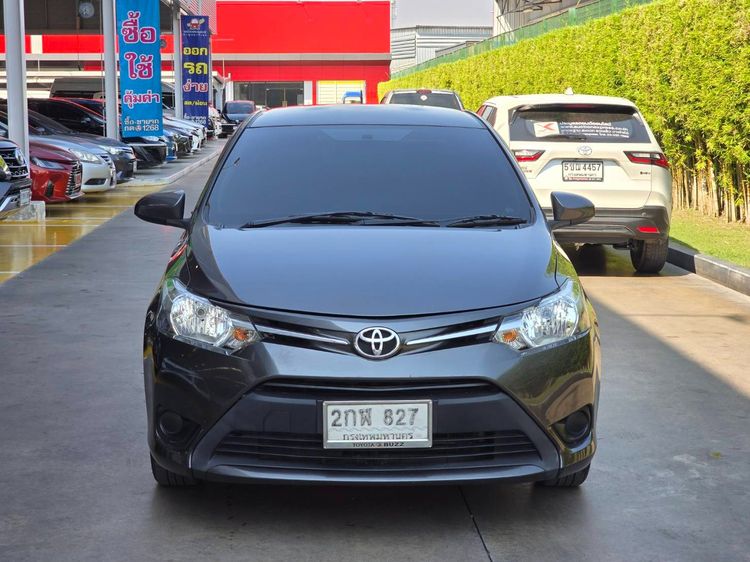 Toyota Vios 2013 1.5 E Sedan เบนซิน ไม่ติดแก๊ส เกียร์อัตโนมัติ เทา รูปที่ 2