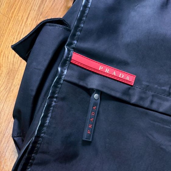 กระเป๋า Prada Black Nylon Crossbody Bag มือสอง รูปที่ 3