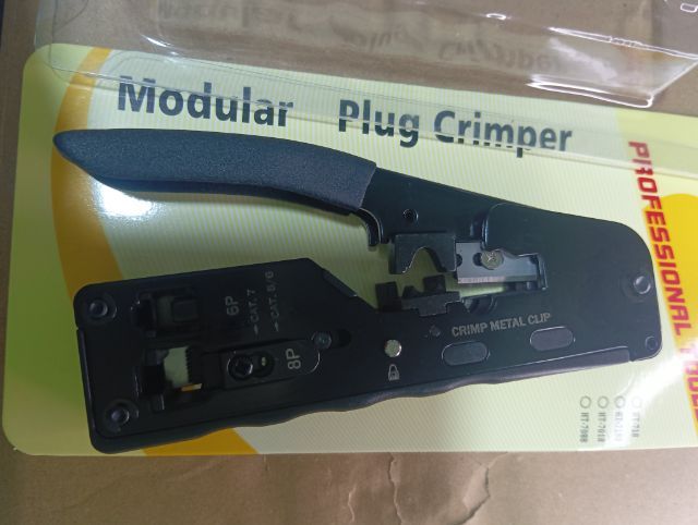 คีมเข้าหัวแลน ยี่ห้อโมดูลาร์ สินค้าเป็นของใหม่ทุกตัวไม่ได้ใช้ รูปที่ 8