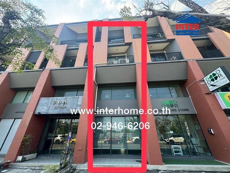 อาคารพาณิชย์ 3.5 ชั้น 21.8 ตร.ว หมู่บ้านสิริอเวนิว เพชรเกษม81 ซอยเพชรเกษม81 ถนนเพชรเกษม ถนนบางบอน5 เขตหนองแขม กรุงเทพมหานคร