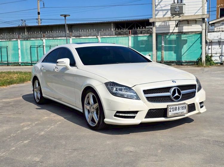 Mercedes-Benz CLS-Class 2014 CLS250 CDI ดีเซล เกียร์อัตโนมัติ ขาว รูปที่ 3