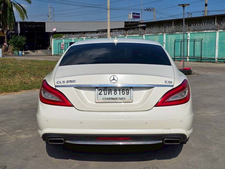 Mercedes-Benz CLS-Class 2014 CLS250 CDI ดีเซล เกียร์อัตโนมัติ ขาว รูปที่ 2
