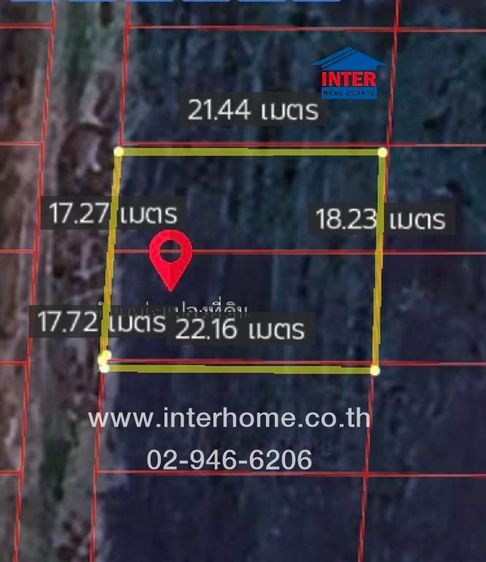 ที่ดินเปล่า 100 ตร.ว. ที่ดินเปล่า ใกล้โรงเรียนผดุงอิสลาม ถนนรังสิต-นครนายก ถนนตลาด องครักษ์ นครนายก