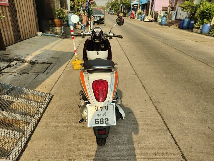 🛵ยังไงก็ขาย SCOOPY-i ปี 55 เครื่องดี สีสวย สตาร์ทมือ เล่มชุดโอนครบ+เปลี่ยนถ่ายน้ำมันเครื่องฟรี ส่งฟรี30 ก.ม รูปที่ 5