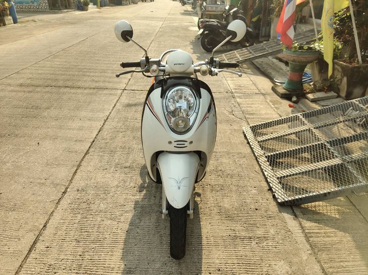 🛵ยังไงก็ขาย SCOOPY-i ปี 55 เครื่องดี สีสวย สตาร์ทมือ เล่มชุดโอนครบ+เปลี่ยนถ่ายน้ำมันเครื่องฟรี ส่งฟรี30 ก.ม รูปที่ 4