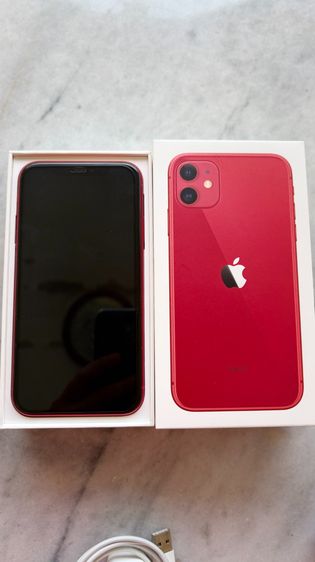iPhone 11 (128GB) สีแดง Product RED สภาพนางฟ้า อุปกรณ์ครบกล่อง มือเดียว รูปที่ 13