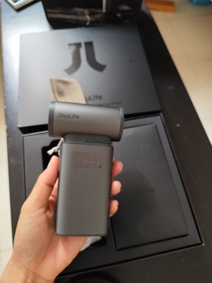 พัดลมมือถือ Jisulife Ultra1 (หรือ FA55) ขายตามสภาพเก่าเก็บใช้งานได้ปกติไม่ค่อยได้ใช้แค่แกะดูและลองใช้ขอคนรับได้ รูปที่ 10