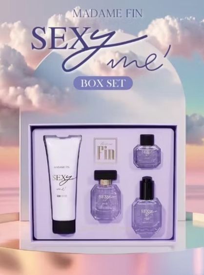 น้ำหอมแท้ 💯 Madame Fin set สุดคุ้ม 4 ชิ้น  กลิ่น Sexy Me  น้ำหอมกลิ่นเซ็กซี่ลึกลับ น่าค้นหา ลุคผู้หญิงมั่นใจ มีเสน่ห์แบบไม่ต้องอธิบาย  รูปที่ 3