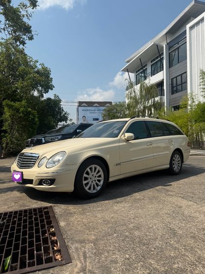 Mercedes-Benz E-Class 2009 E230 Sedan เบนซิน ไม่ติดแก๊ส เกียร์อัตโนมัติ ครีม รูปที่ 2