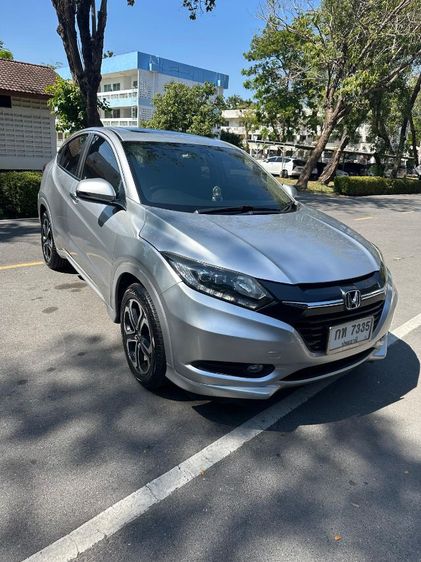 Honda HR-V 2015 1.8 E Utility-car เบนซิน ไม่ติดแก๊ส เกียร์อัตโนมัติ บรอนซ์เงิน รูปที่ 4
