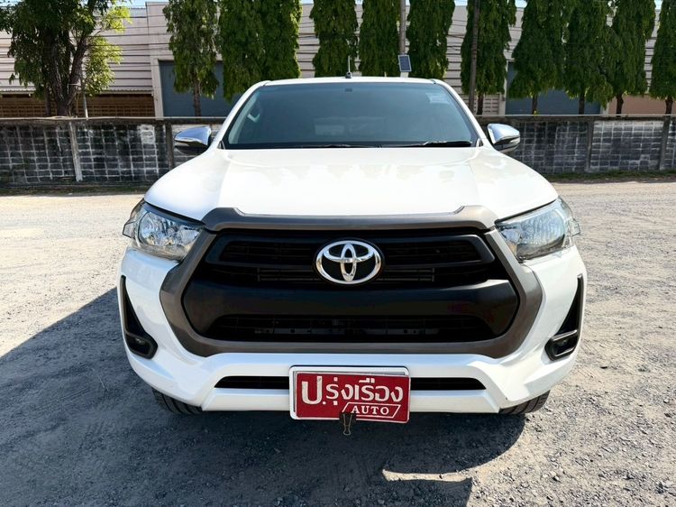 Toyota Hilux Revo 2020 Smart Cab 2.4 Entry Prerunner Pickup ดีเซล ไม่ติดแก๊ส เกียร์อัตโนมัติ ขาว รูปที่ 2