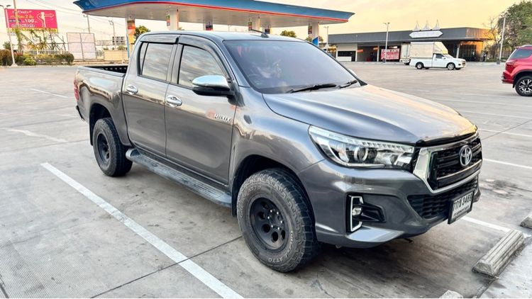 Toyota Hilux Revo 2018 2.4 E Prerunner Pickup ดีเซล ไม่ติดแก๊ส เกียร์อัตโนมัติ เทา รูปที่ 2