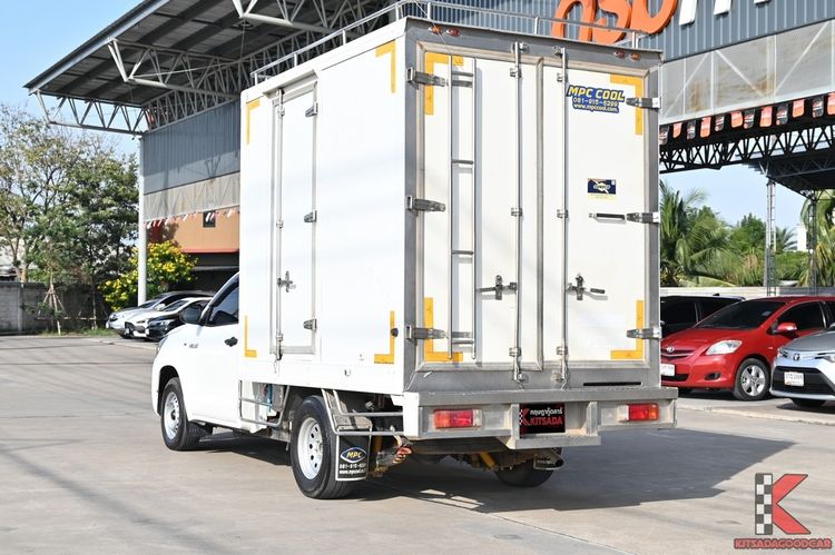 Toyota Hilux Revo 2023 2.4 Entry Pickup ดีเซล ไม่ติดแก๊ส เกียร์ธรรมดา ขาว รูปที่ 3