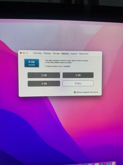 Imac 21 นิ้ว ปี2011 รูปที่ 6