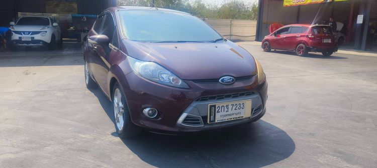 Ford Fiesta 2013 1.6 Sport Plus Sedan เบนซิน ไม่ติดแก๊ส เกียร์อัตโนมัติ ม่วง รูปที่ 2
