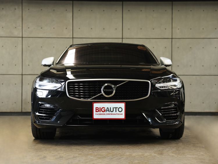Volvo S90 2019 2.0 T8 R-Design 4WD Sedan ปลั๊กอินไฮบริด (PHEV) ไม่ติดแก๊ส เกียร์อัตโนมัติ ดำ รูปที่ 4