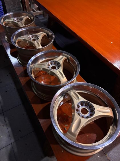 ล้อขอบ 17  5รู100 Rayแท้🇯🇵 รูปที่ 2