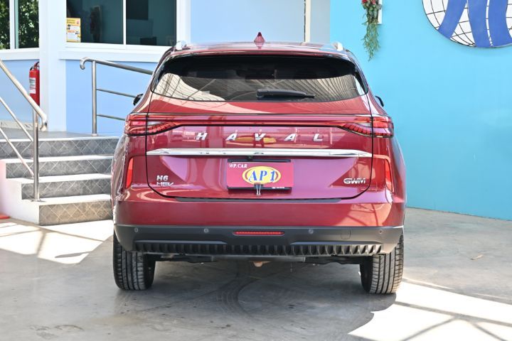 GWM Haval H6 2024 1.5 Hybrid Ultra Utility-car ไฮบริด เกียร์อัตโนมัติ แดง รูปที่ 4