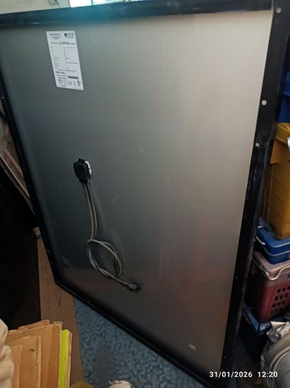 แผ่นโซล่าเซล อะมอฟัส มือสอง 150วัตต์ 79-110โวลต์ (20แผ่น15,000)  โทร.0830345144 รูปที่ 7