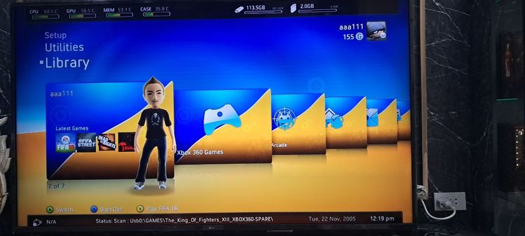 เกม xbox 360 มีhdd1tbมีเกมในเครื่อง 139 เกม มีจอยไร้สาย1จอย  จอยมีสายอีก 1 จอยรับได้ที่ประชาอุทิศซอย 90 เล่นได้ปกติทุกอย่าง รูปที่ 5