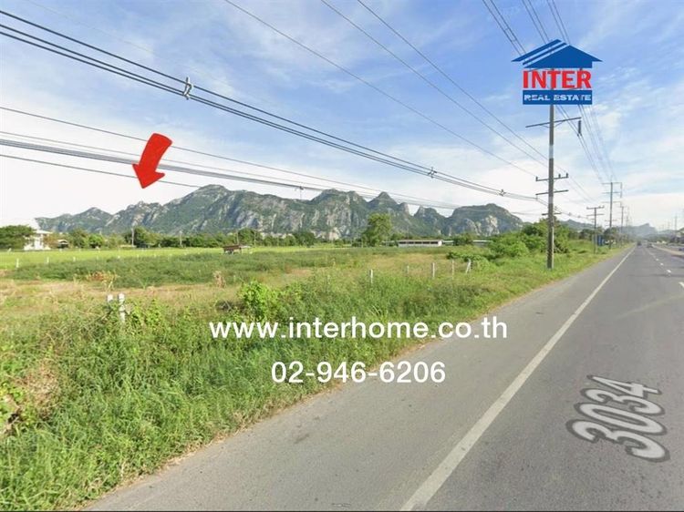 ที่ดินเปล่า 5 ไร่ 330 ตร.ว. ใกล้ปตท.ห้วยป่าหวาย สระบุรี ติดถนนหมายเลข3034 พระพุทธบาท สระบุรี รูปที่ 3