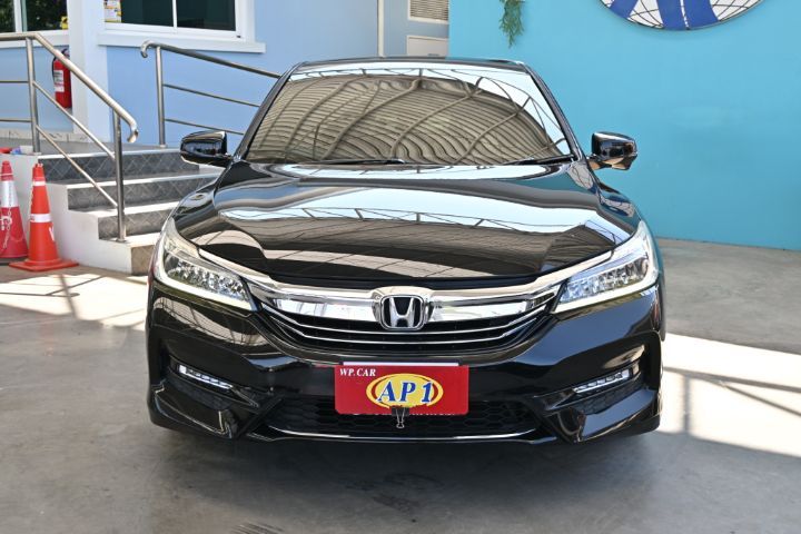 Honda Accord 2019 2.0 EL Sedan เบนซิน เกียร์อัตโนมัติ ดำ รูปที่ 2
