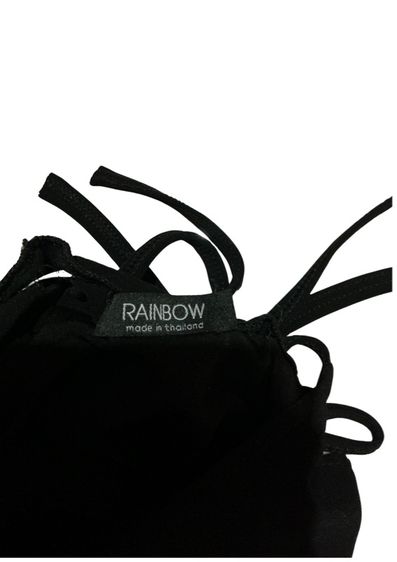 เดรสรัดรูปสีดำ แบรนด์ Rainbow  รูปที่ 5